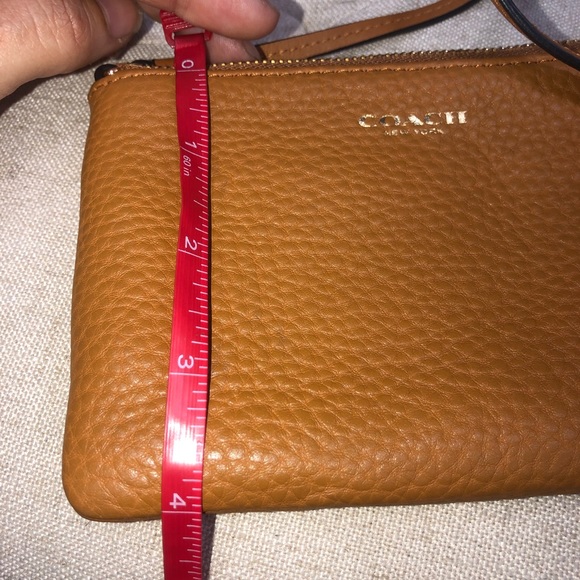 Coach Brown Leather Wristlet Wallet Excellent Condition - Picture 9 of 10